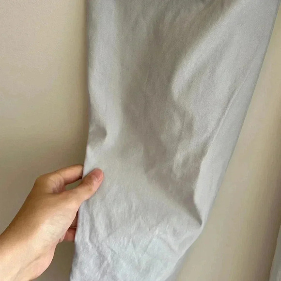 Ellen Tracey Light Blue/Grey Stretch Ankle Pants, Size Medium - Picture 12 of 16